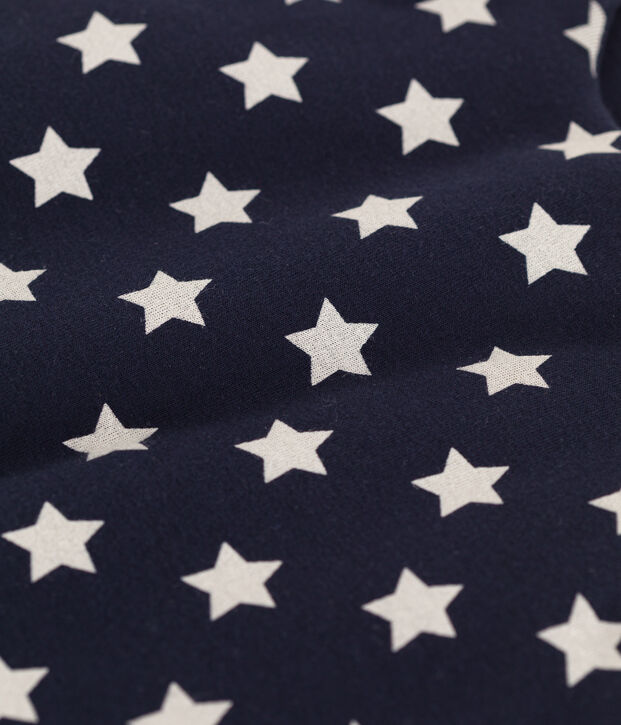 Starry cotton TOG 2-rated sleeping bag blue/white