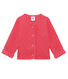 Baby Girls' Quilted Tube Knit Cardigan