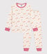 Children's horse-print cotton pyjamas