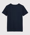 Women's Sea Island cotton T-shirt MARINE blue