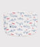 Babies' Paris-themed cotton bag MARSHMALLOW white/MULTICO white
