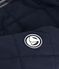 Children's plain light puffer jacket SMOKING blue