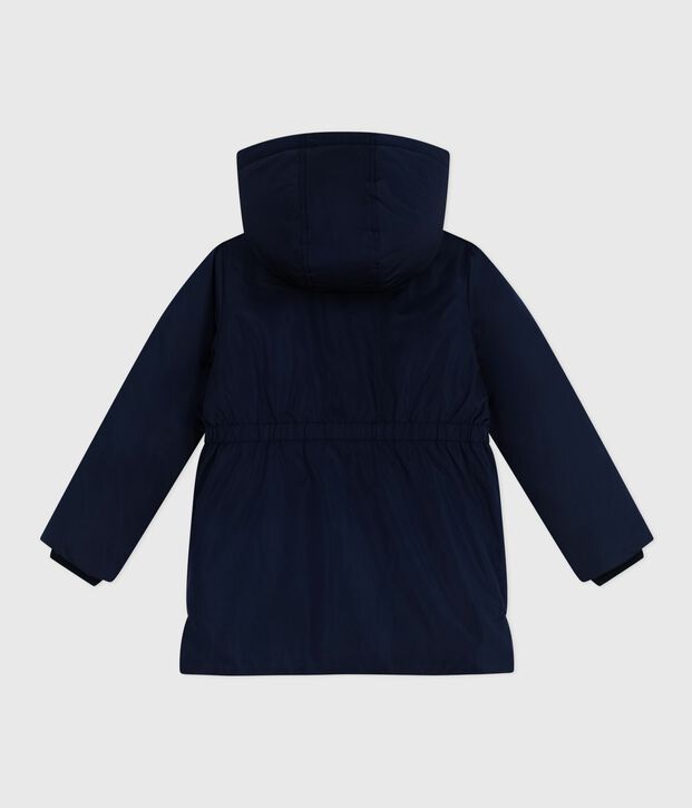 Children's plain mid-length parka SMOKING