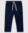 Babies' Denim Fleece Trousers JEAN blue