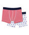 Pack of 2 boy's boxers . white