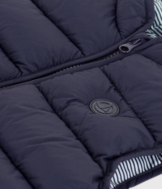 Children's Sleeveless Quilted Padded Jacket SMOKING blue