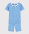 Unisex Snugfit Banana Print Cotton Short Pyjamas variante 1