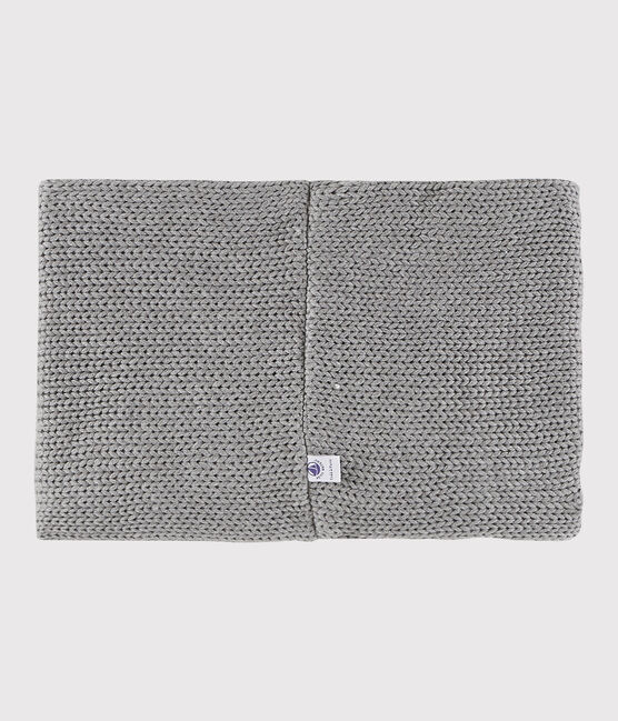 Unisex Cabled Snood SUBWAY CHINE grey