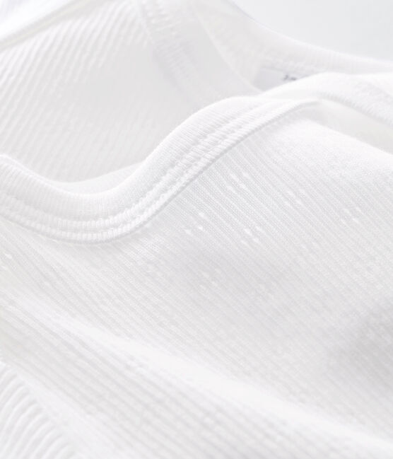Set of 2 newborn baby short-sleeved unisex bodysuits LOT white