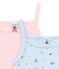 Little girl's strap vest duo variante 1