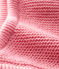 Baby's unisex plain balaclava CHEEK pink