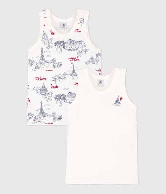 Boys' Cotton Vests - 2-Pack variante 1