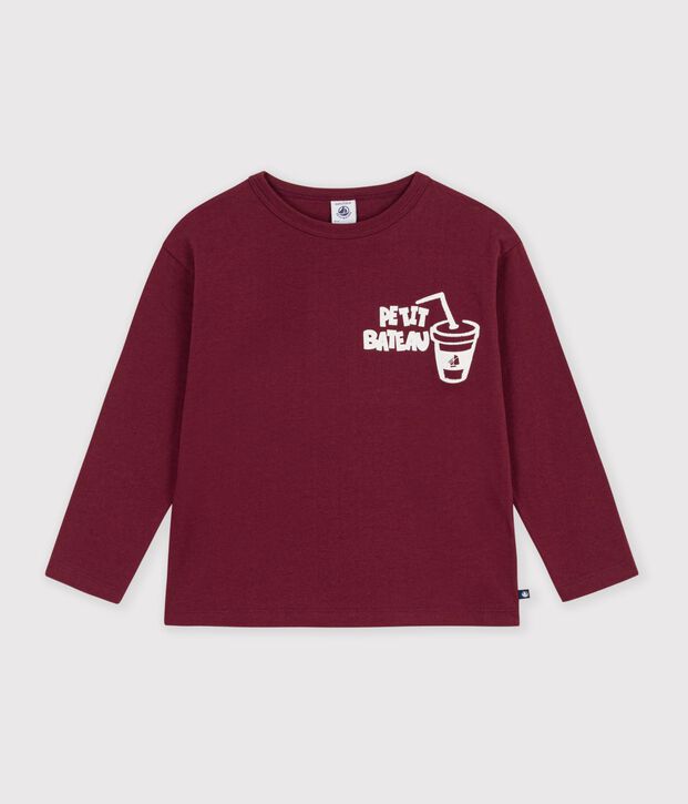Children's long-sleeved patterned T-shirt TRUFFE