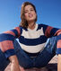 Women's Striped Cotton Pullover