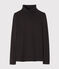 Women's Iconic Cotton Polo Neck CITY CHINE grey