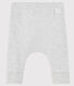 Babies' Organic Cotton 2x2 Rib Knit Leggings