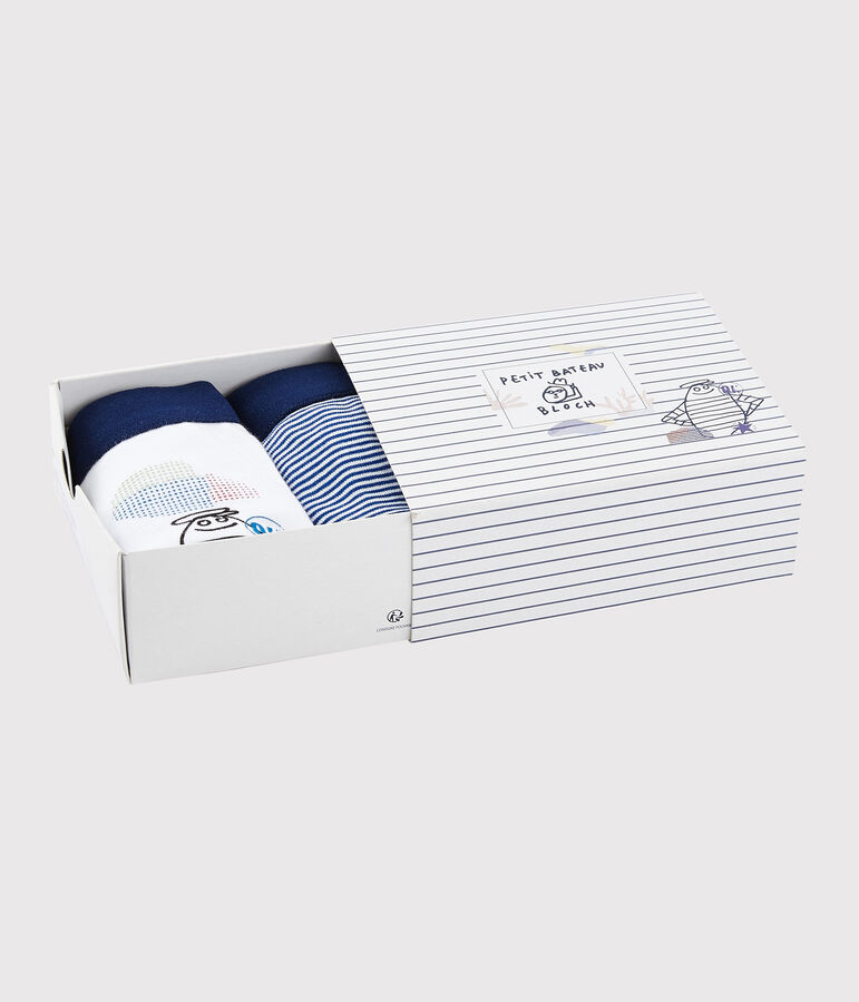 Boys' Serge Bloch Boxer Shorts - 2-Piece Set multicolor