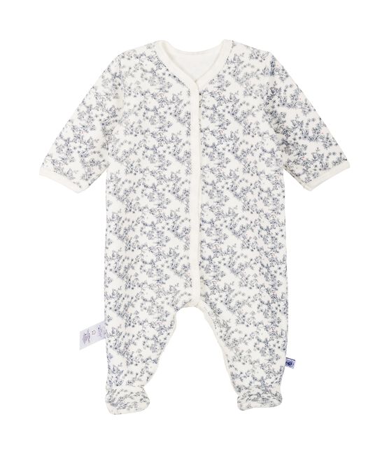 Baby girl's sleepsuit MARSHMALLOW white/MULTICO CN