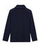 Child's polo neck dotted T-shirt SMOKING blue/DORE yellow