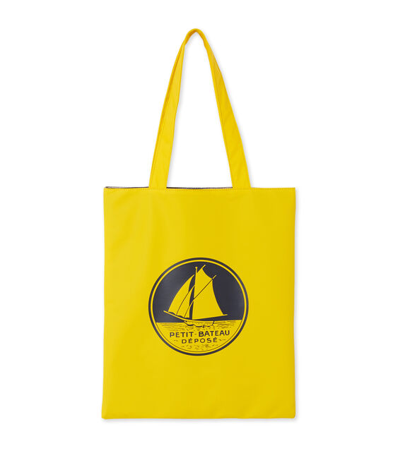 Plain shopping bag JAUNE yellow