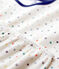Multicoloured Letter Print Velour Pyjamas MARSHMALLOW white/MULTICO white