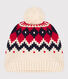 Unisex Patterned Knit Woolly Hat