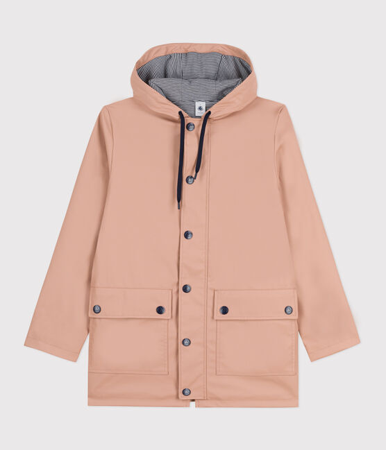 Iconic Recycled Fabric and Organic Cotton Raincoat VINTAGE beige