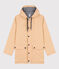 Iconic Recycled Fabric and Organic Cotton Raincoat TRENCH beige