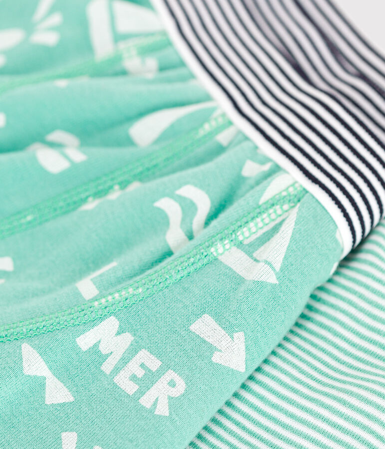 Children's printed cotton boxers - 2-Pack multicolor