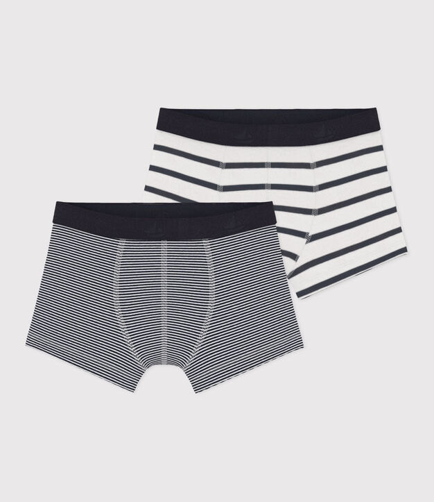 Boys' Striped Boxer Shorts - 2-Pack multicolor