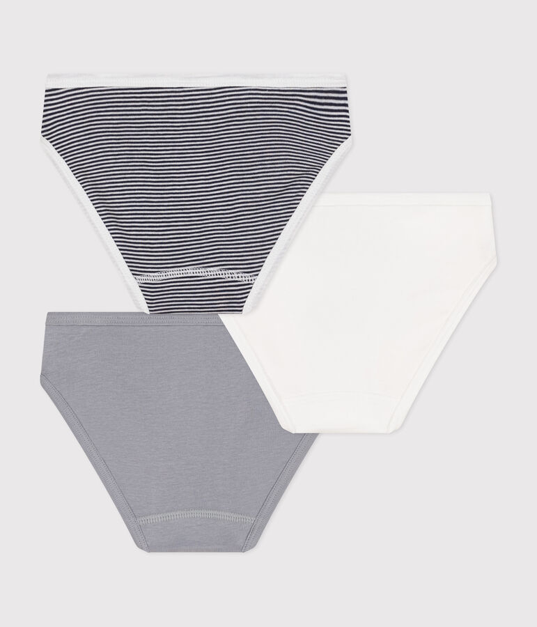 Lot de 3 culottes en coton enfant multicolor