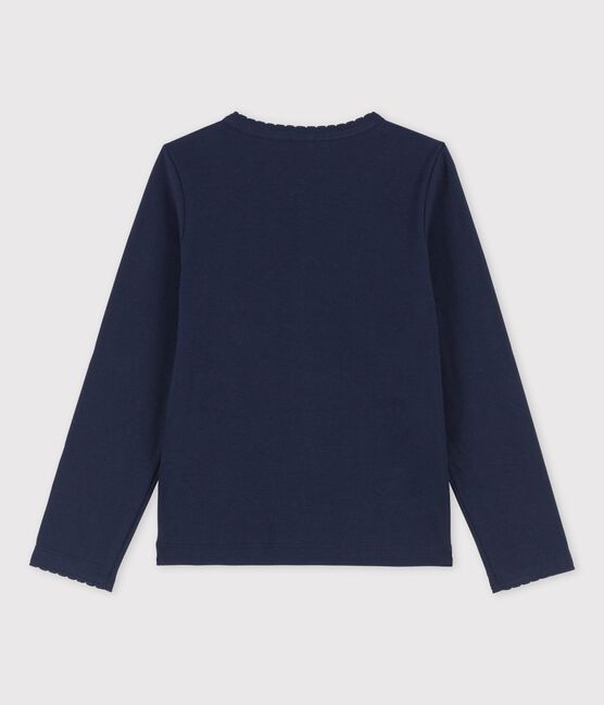 Children's Unisex Long-Sleeved T-Shirt SMOKING blue