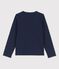 Children's Unisex Long-Sleeved T-Shirt SMOKING blue