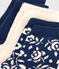 Babies' Floral Cotton Socks - 3-Pack variante 1