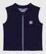 Babies' sleeveless quilted cotton puffer jacket