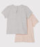 Set of 2 T-shirts for baby girls variante 2