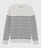Men's Navy Pullover MARSHMALLOW white/SMOKING blue
