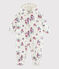 Baby's unisex snowsuit MARSHMALLOW white/ROSE pink/MULTICO