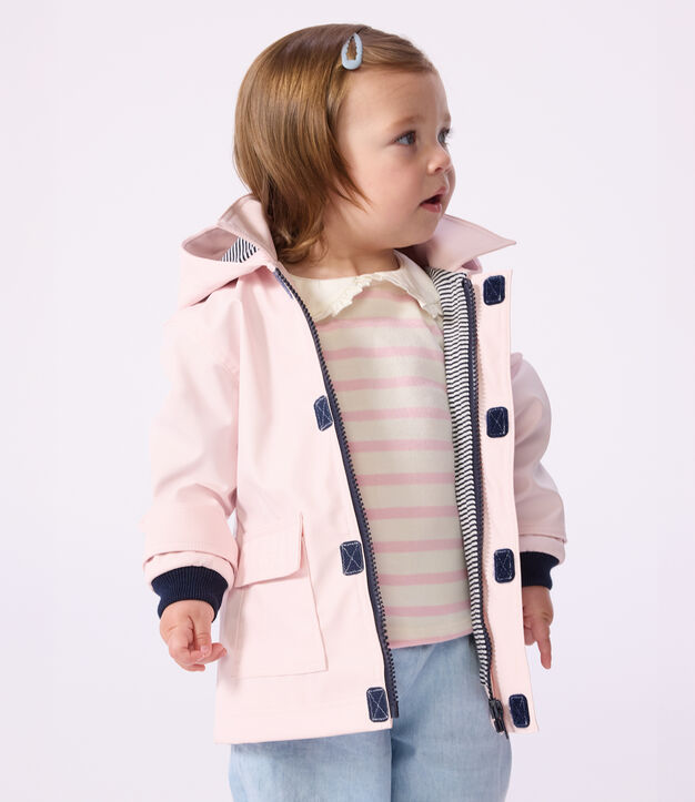 Babies' iconic raincoat BARELY