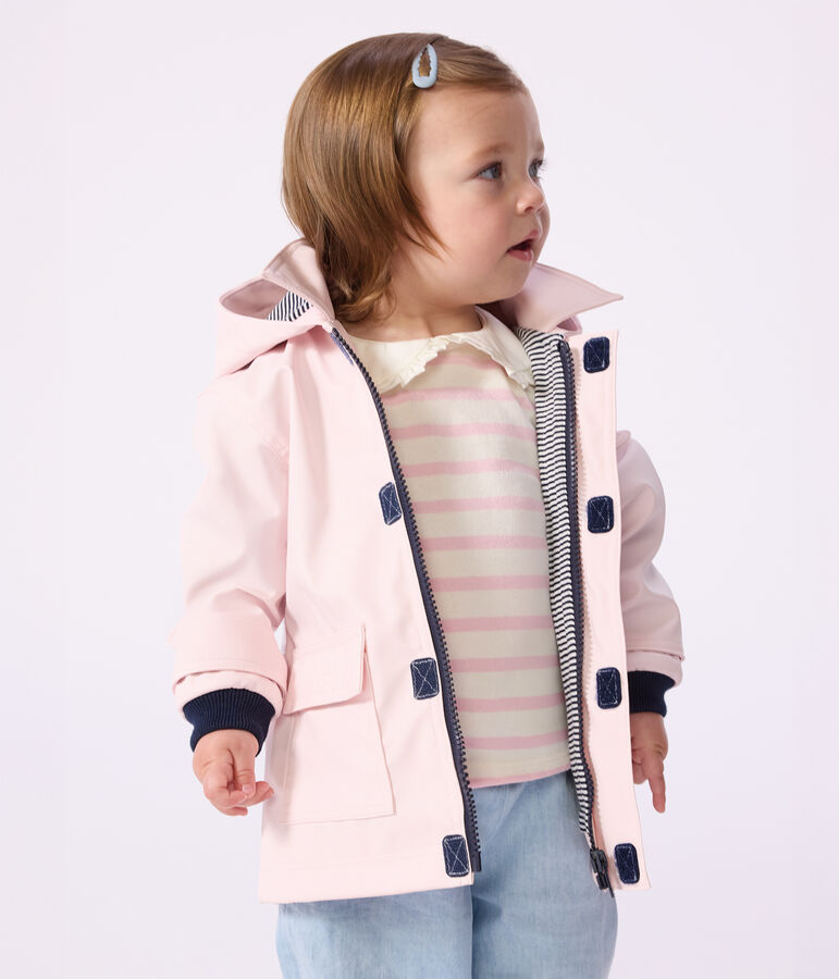 Babies' iconic raincoat pink