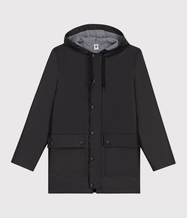 Iconic raincoat for men or women black