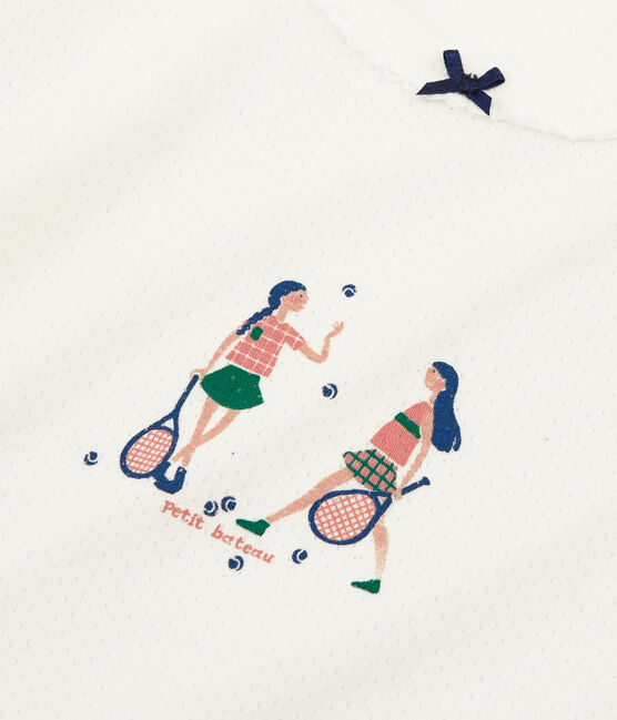Girls' Pyjamas MARSHMALLOW white/ROSAKO pink