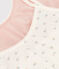 Girls' Floral Patterned Cotton and Elastane Bralettes - 2-Pack variante 1