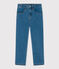 Girls' Denim Slim-Fit Trousers ULTRA BLEACH