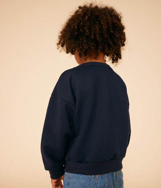 Children's Fleece Sweatshirt SMOKING blue