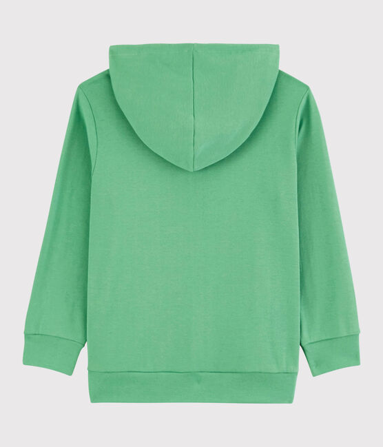 Boys' Cotton Zip-Up Hoody ALOEVERA green