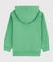 Boys' Cotton Zip-Up Hoody ALOEVERA green