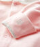 Baby Girls' Pink Velour Sleepsuit with Collar FLEUR pink