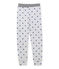 Boys' print pyjama trousers POUSSIERE grey/MAJOR blue