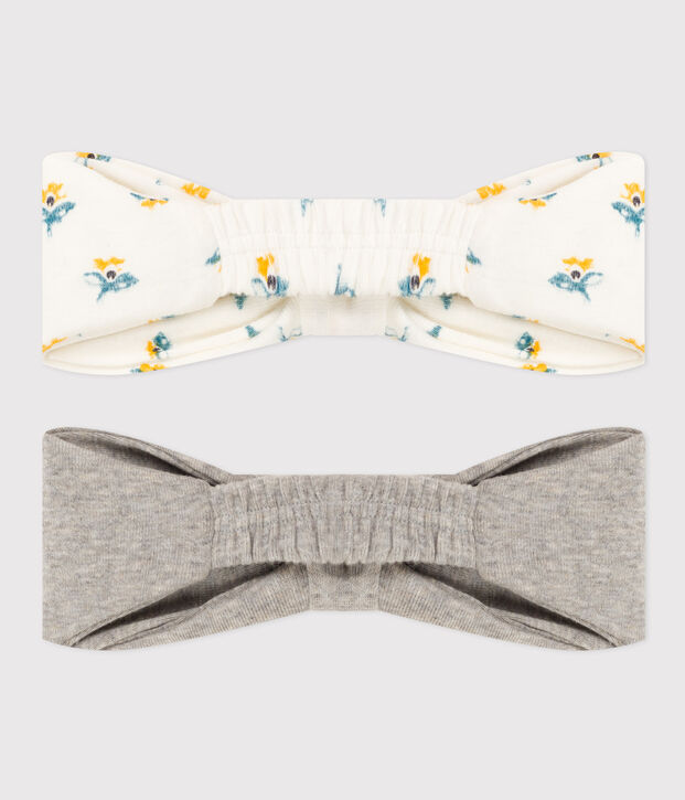 Babies' Cotton Headbands - 2-Pack multicolor